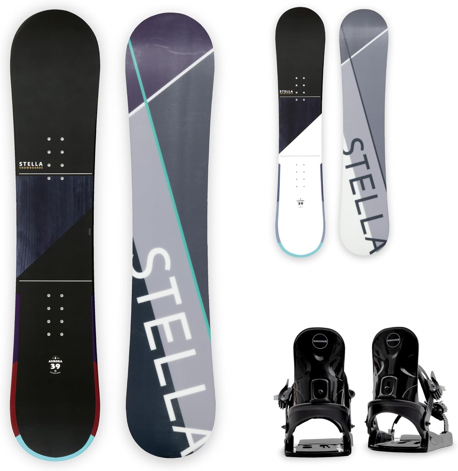 入門用】SWIVEL/学生・レディース用/スノーボード＆ビンディングセット